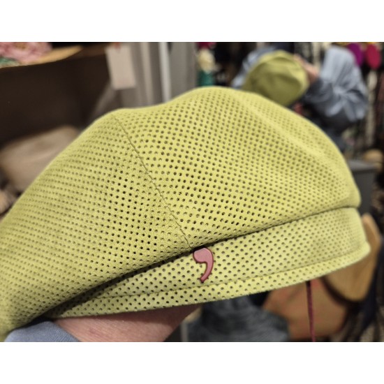 Casquette en Cuir Perforé Alfonso D'Este