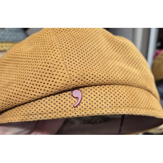 Casquette en Cuir Perforé Alfonso D'Este
