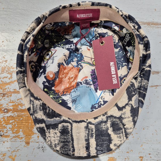 Casquette 8 pans Alfonso D'Este