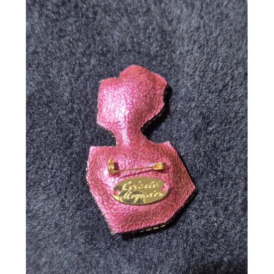 Broche Maison Bonbon Celeste Mogador