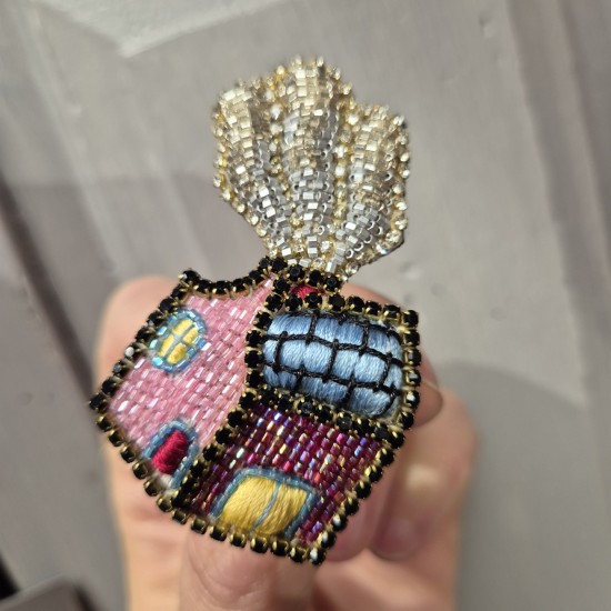 Broche Maison Bonbon...