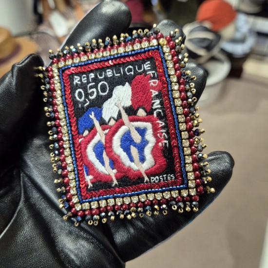 Broche "French Cancan" Celeste Mogador