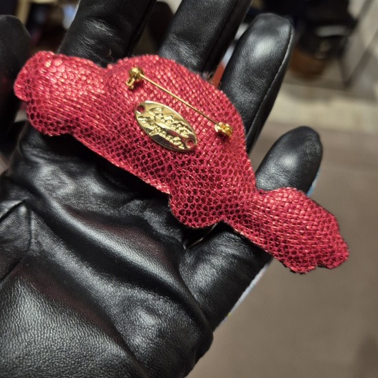 Brooch Fiat 500 by Celeste Mogador