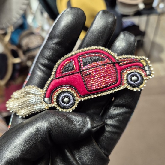 Broche Fiat 500 Celeste Mogador