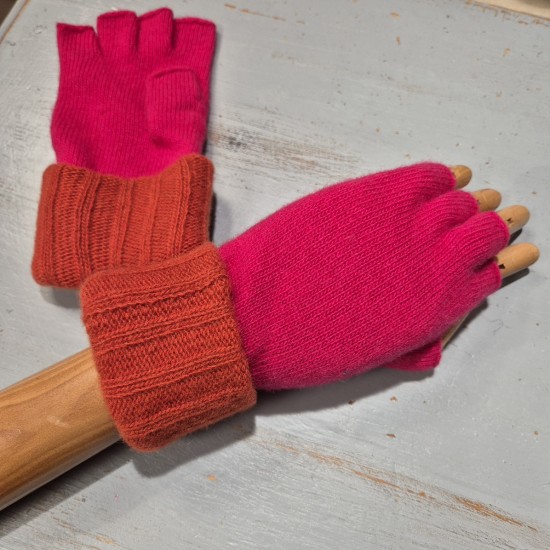 Mitaines Laine et Cashmere