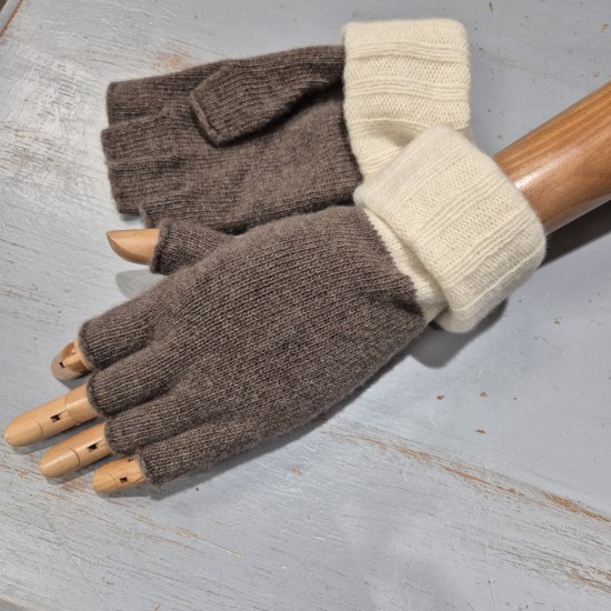 Mitaines Laine et Cashmere