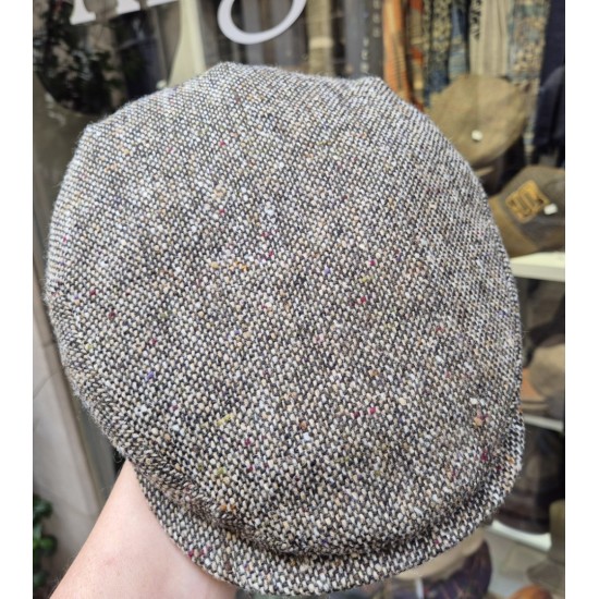 Casquette Plate Tweed City Sport