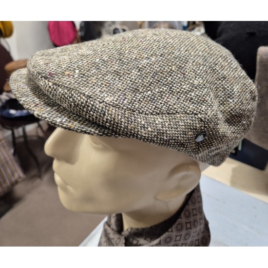Casquette Plate Tweed City...