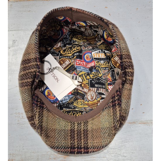 Casquette 8 pans en Laine Stetson