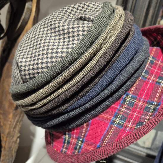 Chapeau Tweed et Tartan Grevi