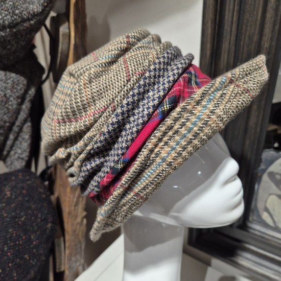 Chapeau Tweed et Tartan Grevi