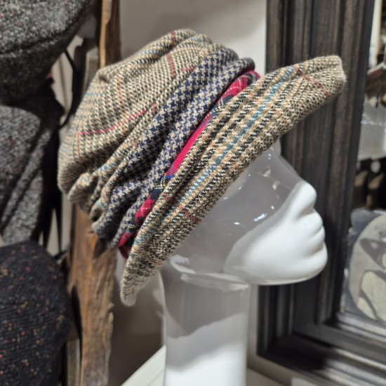 Chapeau Tweed et Tartan Grevi
