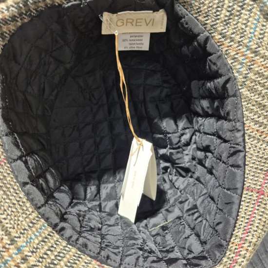 Chapeau Tweed et Tartan Grevi