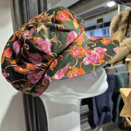 Velvet Newsboy Cap By Grevi