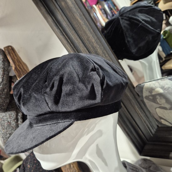 Casquette Gavroche Velours Grevi