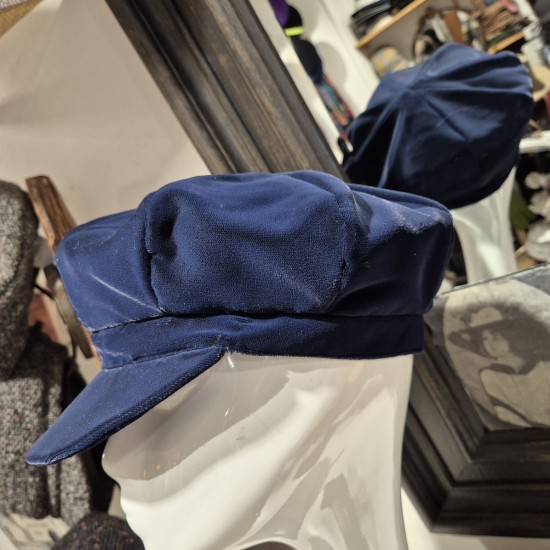 Casquette Gavroche Velours Grevi