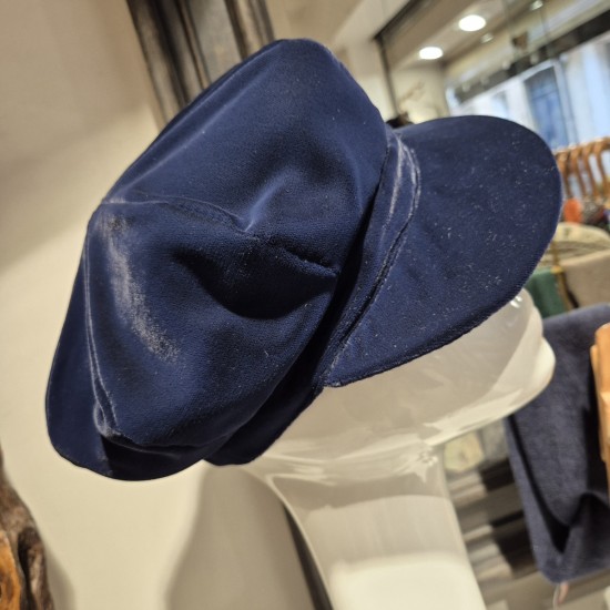 Casquette Gavroche Velours Grevi