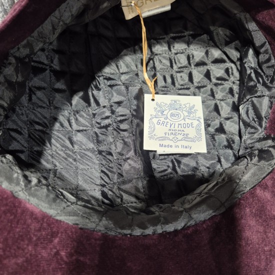 Casquette Gavroche Velours Grevi