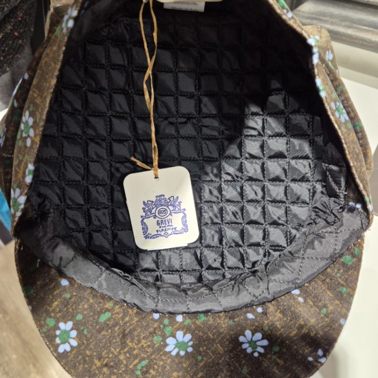 Casquette Gavroche Velours Grevi