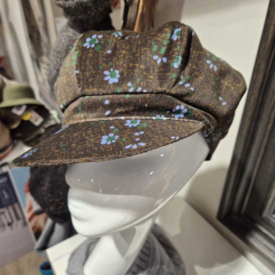 Casquette Gavroche Velours Grevi