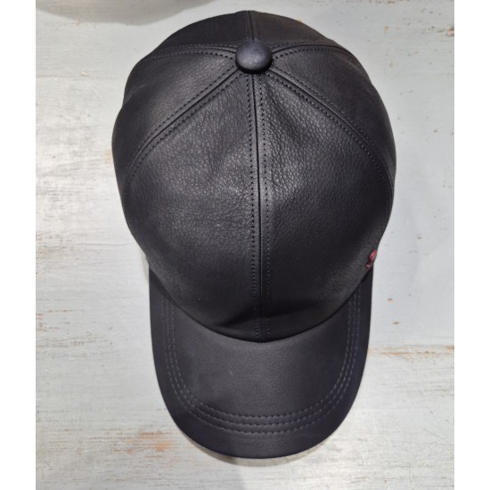 Casquette Baseball en Cuir Alfonso D'Este