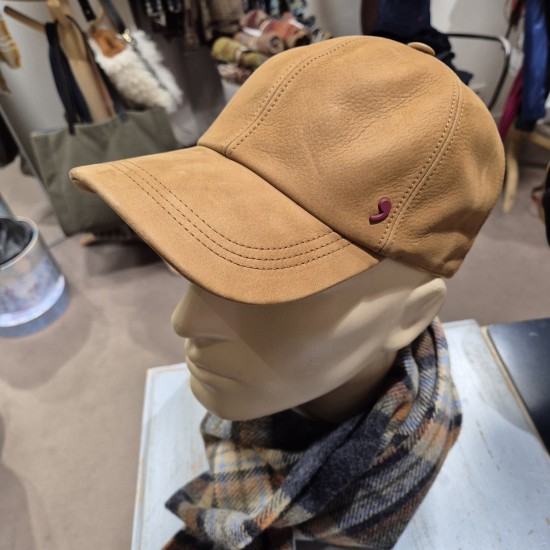 Casquette Baseball en Cuir Alfonso D'Este