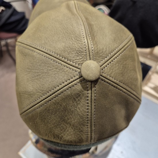 Casquette baseball en Cuir Alfonso D'Este