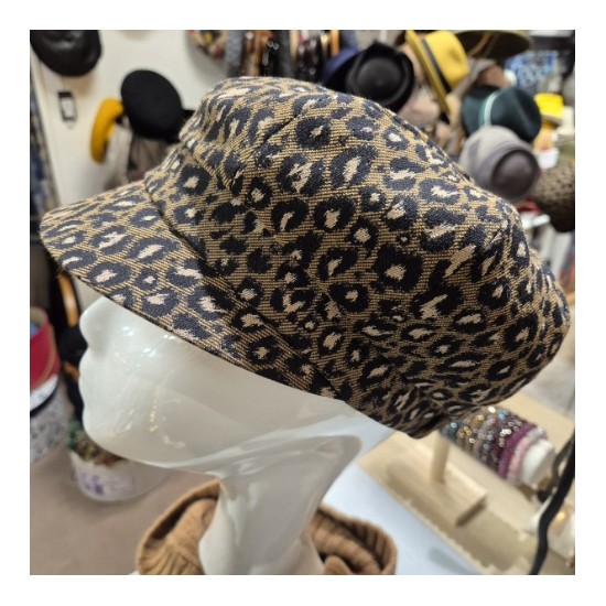 Casquette Gavroche Leopard MTM