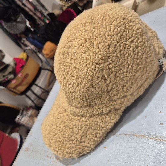Sheepskin Baseball Cap by Ilda's