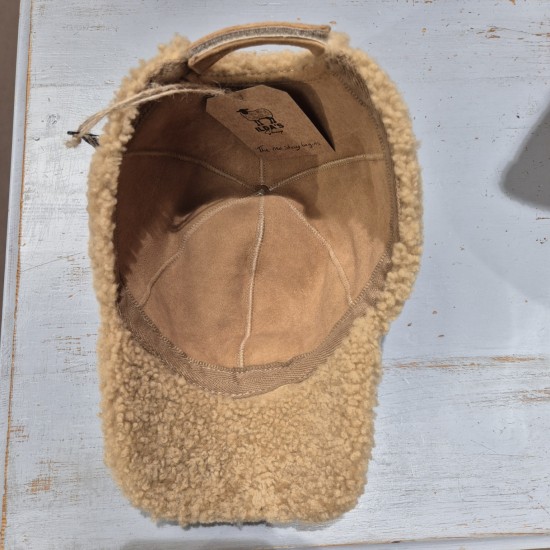 Sheepskin Baseball Cap by Ilda's