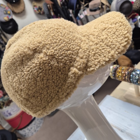 Sheepskin Baseball Cap by Ilda's