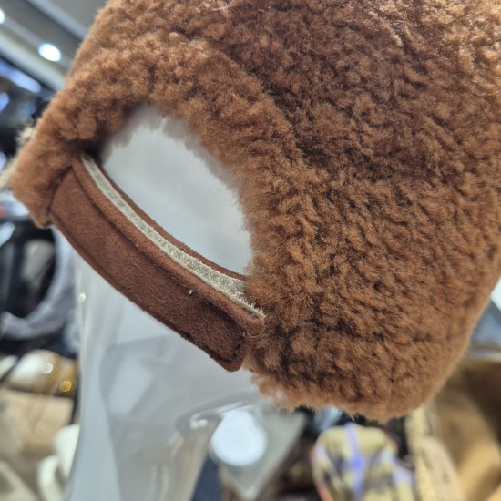 Sheepskin Baseball Cap by Ilda's