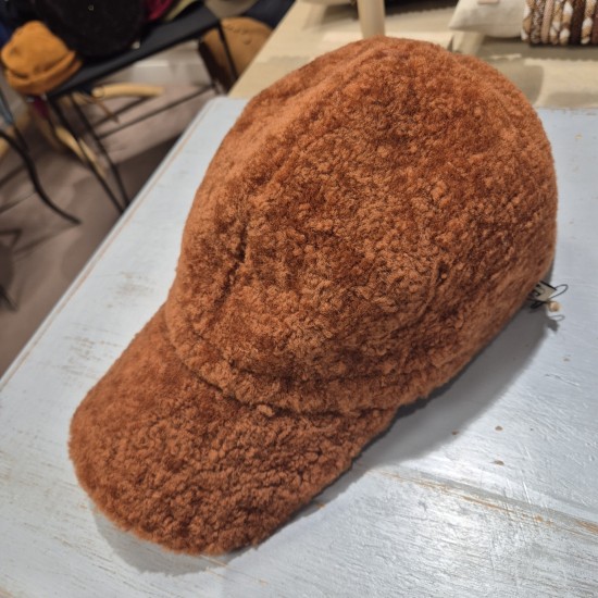 Casquette Baseball en Mouton Ilda's