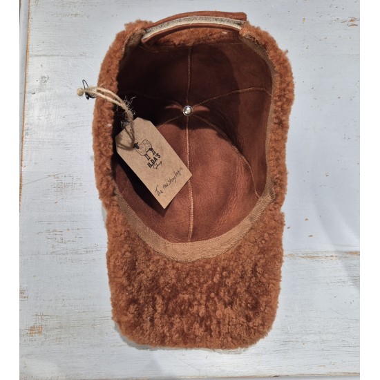 Casquette Baseball en Mouton Ilda's