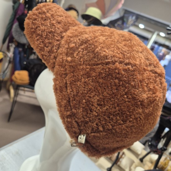 Sheepskin Baseball Cap by...