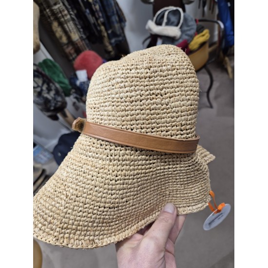 Chapeau en Raphia Le voyage en Panier