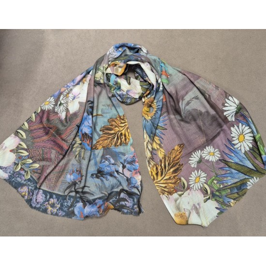 Stole "Lalique" by Maison Brokante