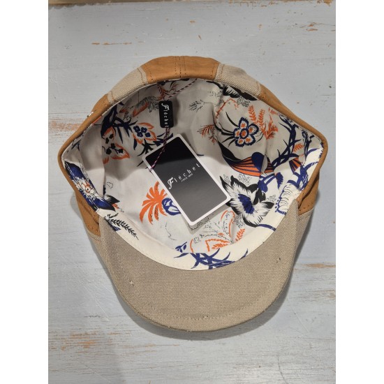 Casquette Cuir Flechet