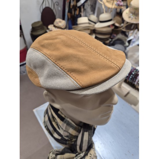 Casquette Cuir Flechet