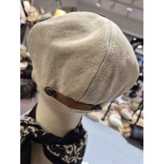 Cotton Canvas cap by Flechet