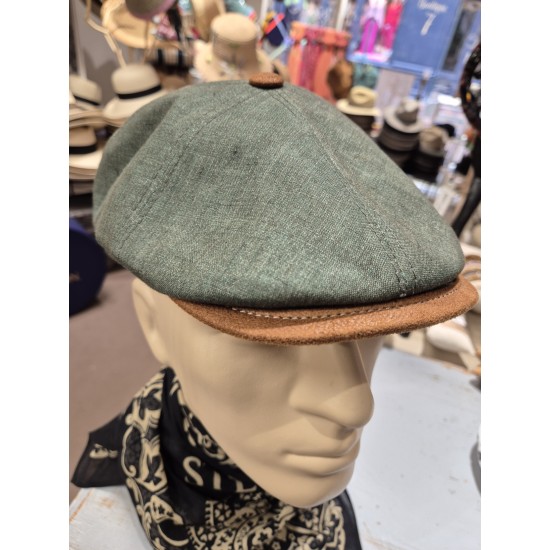 Casquette 6 Pans en Lin Flechet