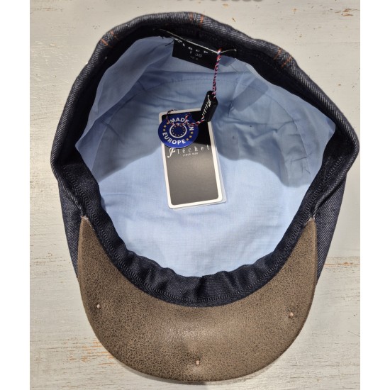 Denim cap by Flechet