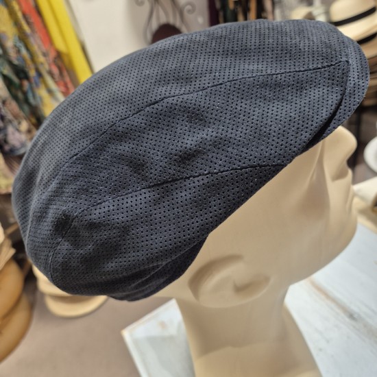 Casquette en cuir Perforé Alfonso D'Este