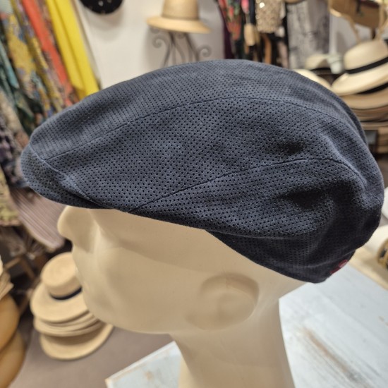Casquette en cuir Perforé Alfonso D'Este
