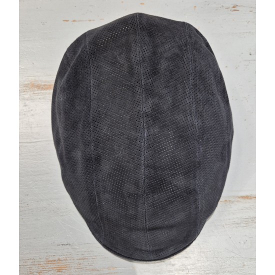 Casquette en cuir Perforé Alfonso D'Este