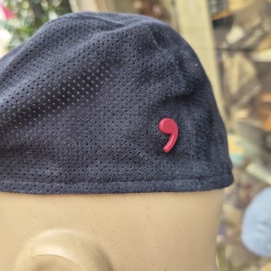 Casquette en cuir Perforé Alfonso D'Este