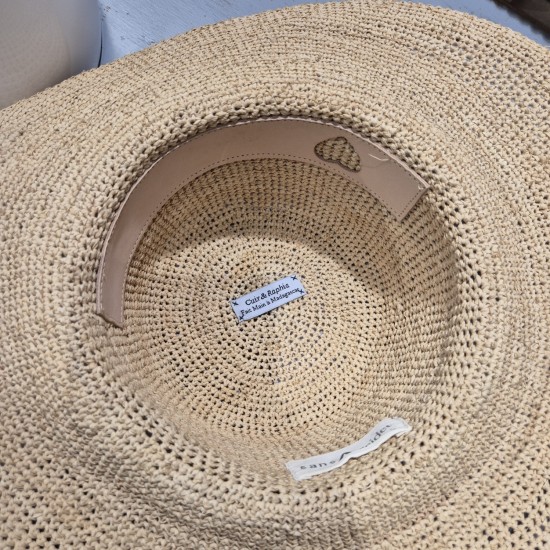 Raffia Hat "Magnolia" by Sans Arcidet