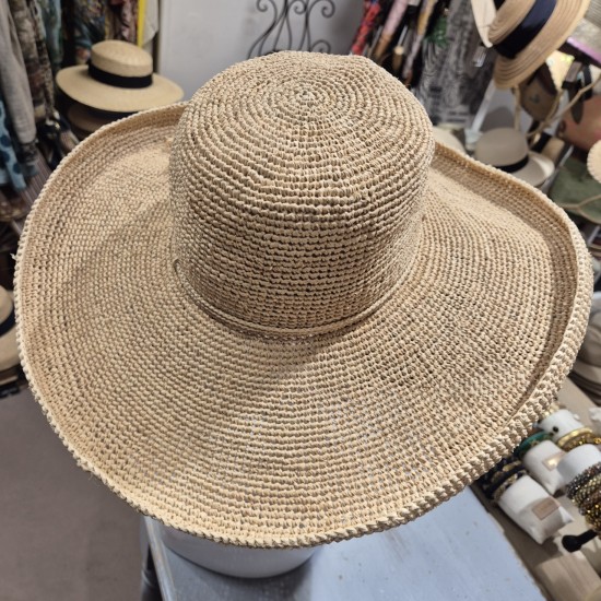 Raffia Hat "Magnolia" by Sans Arcidet