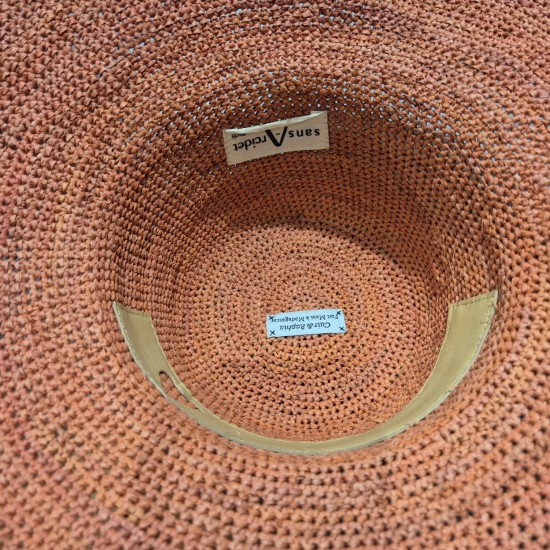 Raffia Hat "Magnolia" by Sans Arcidet