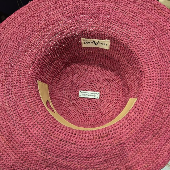 Raffia Hat "Magnolia" by Sans Arcidet